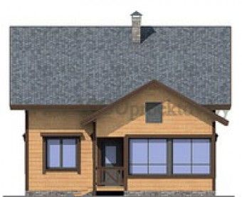 Проект деревянного дома 1013