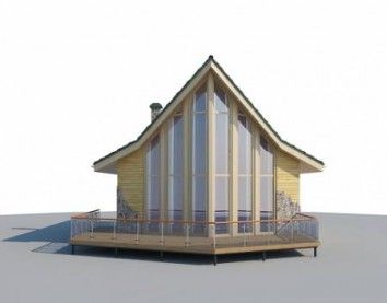 Проект каркасного дома 10-2168