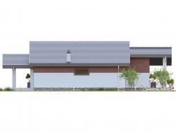 Проект дома из блоков м2