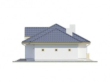 Проект дома из блоков м17