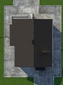 Проект деревянного дома 3-12