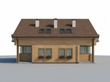 Проект деревянного дома 10-543-3