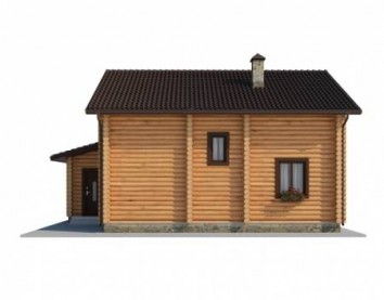 Проект деревянного дома 10-2150