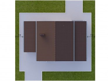 Проект каркасного дома 2-16