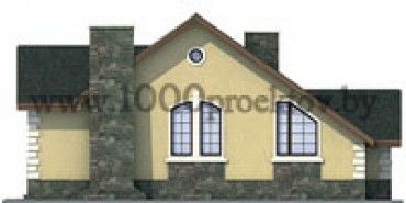 Проект дома из блоков 1084