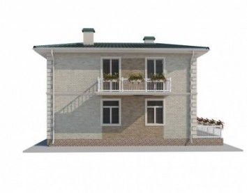 Проект дома из блоков 10-2014-2