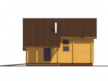 Проект деревянного дома 3-3