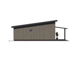 Проект дома из блоков м5