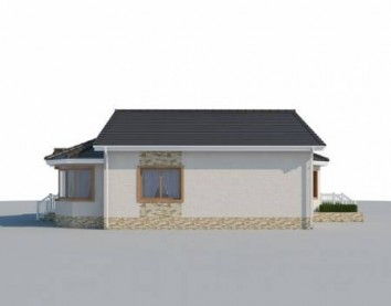 Проект дома из блоков 10-2259