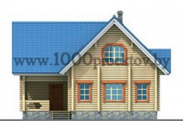 Проект деревянного дома 1035