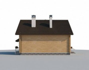 Проект деревянного дома 10-2123-2