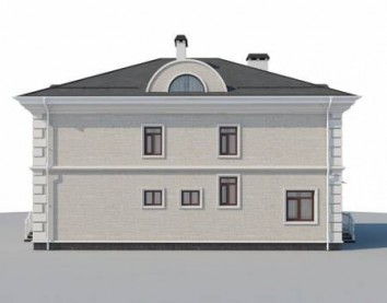 Проект дома из блоков 10-2208-2