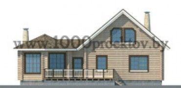 Проект деревянного дома 1034