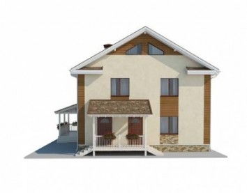 Проект каркасного дома 10-2141