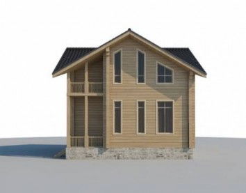 Проект деревянного дома 10-2011