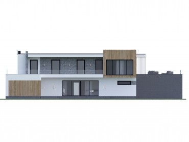 Проект дома из блоков 1-37