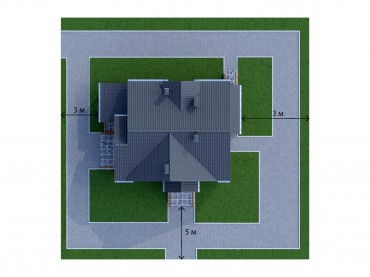 Проект деревянного дома 3-2