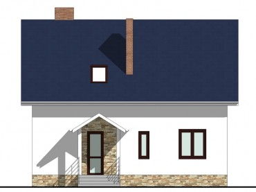 Проект дома из блоков 1310