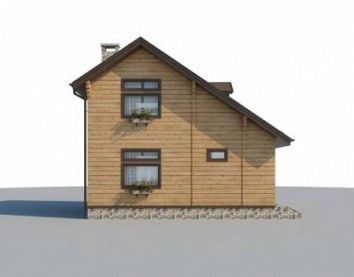 Проект деревянного дома 10-2235