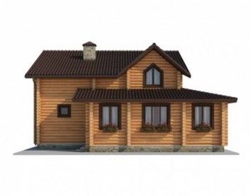 Проект деревянного дома 10-2150