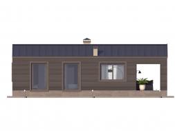 Проект каркасного дома 2-30-4