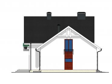 Проект дома из блоков 1-10