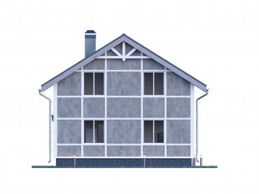 Проект каркасного дома 2-70-1