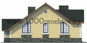 Проект дома из блоков 1084