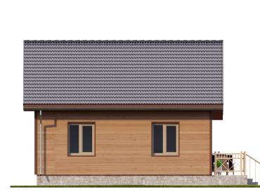 Проект каркасного дома 2-60-4