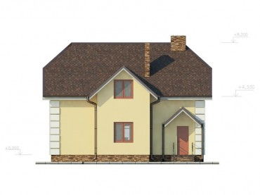 Проект дома из блоков 1-49