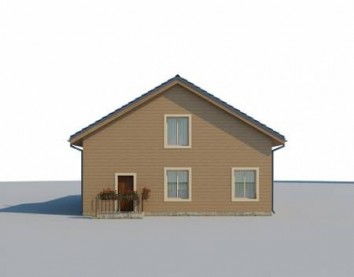 Проект деревянного дома 10-2111