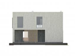 Проект каркасного дома 2-80-3