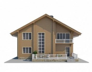 Проект деревянного дома 10-2013