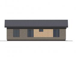 Проект дома из блоков м5