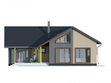 Проект каркасного дома 2-29