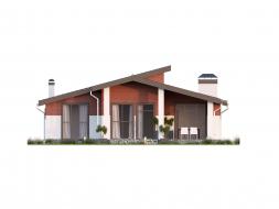 Проект дома из блоков м2