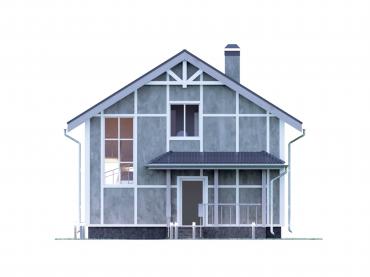 Проект каркасного дома 2-70-1