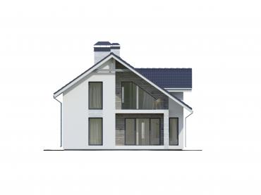 Проект дома из блоков м11