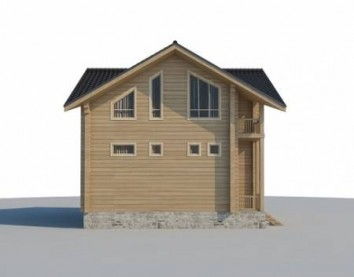 Проект деревянного дома 10-2011