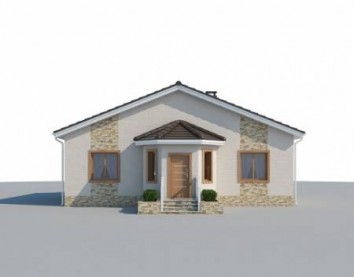 Проект дома из блоков 10-2259