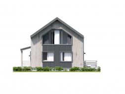 Проект каркасного дома 2-50-6