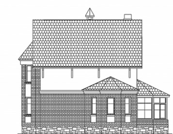 Проект дома из блоков 1548