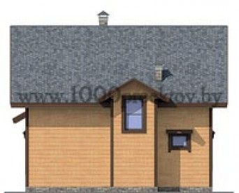 Проект деревянного дома 1013