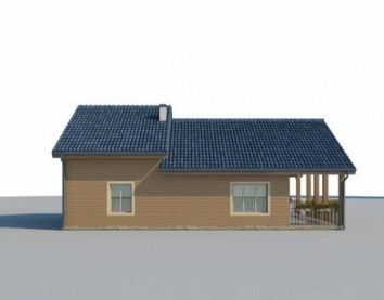 Проект деревянного дома 10-2111