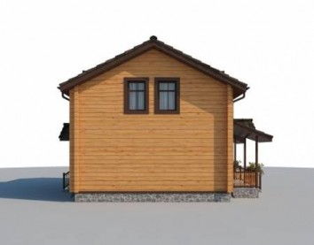 Проект деревянного дома 10-2179