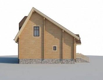 Проект деревянного дома 10-2234