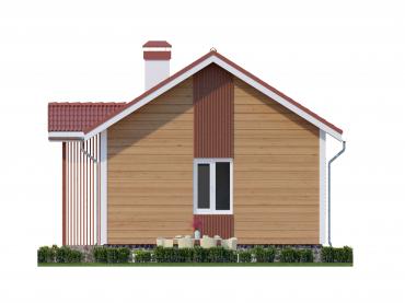 Проект каркасного дома 2-60-3
