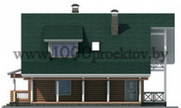 Проект деревянного дома 3-37