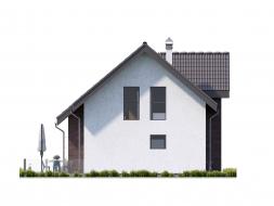 Проект дома из блоков м12