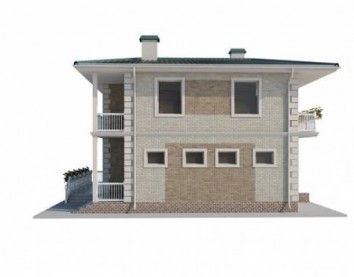 Проект дома из блоков 10-2014-2